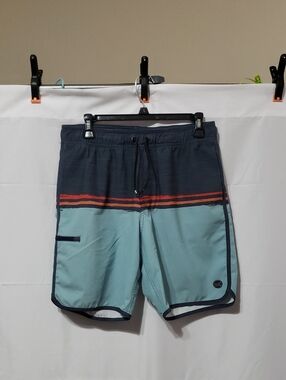 Men's Flag & Anthem Board Shorts. Size: Waist 31"